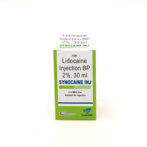 Lidocaine Injection 30ml (Synocaine)