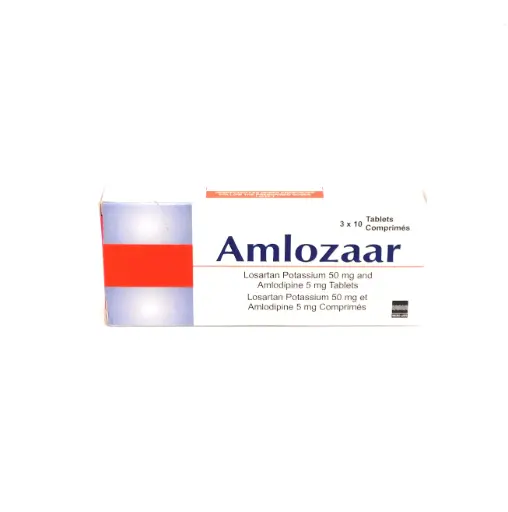 Losartan 50mg/Amlodipine 5mg Tablets (Amlozaar)