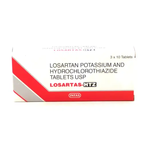 Losartan 50mg/HCTZ 12.5mg Tablets (Losartas HT)