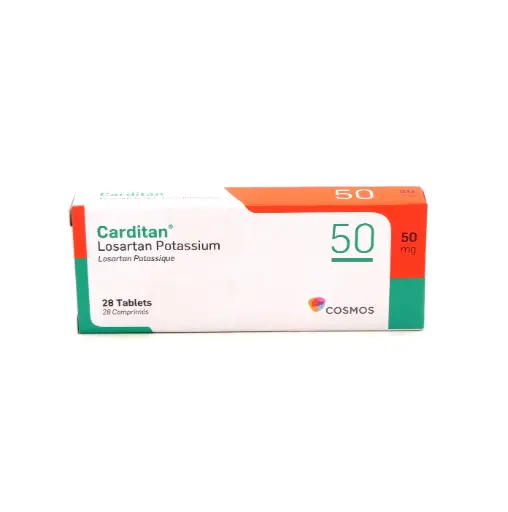 Losartan 50mg Tablets (Carditan)