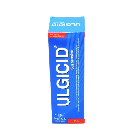 Magnesium Hydroxide/Aluminum Hydroxide Suspension 200ml (Ulgicid - Mint)