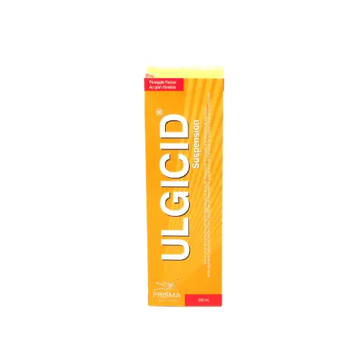 Magnesium Hydroxide/Aluminum Hydroxide Suspension 200ml (Ulgicid - Pineapple)