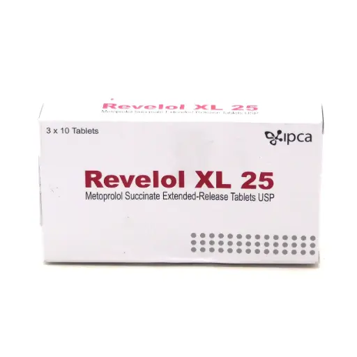 Metoprolol 25mg Tablets (Revelol XL 25)