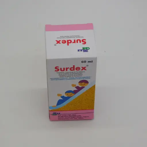 Nasal Decongestant Antihistaminic Syrup 60ml (Surdex)
