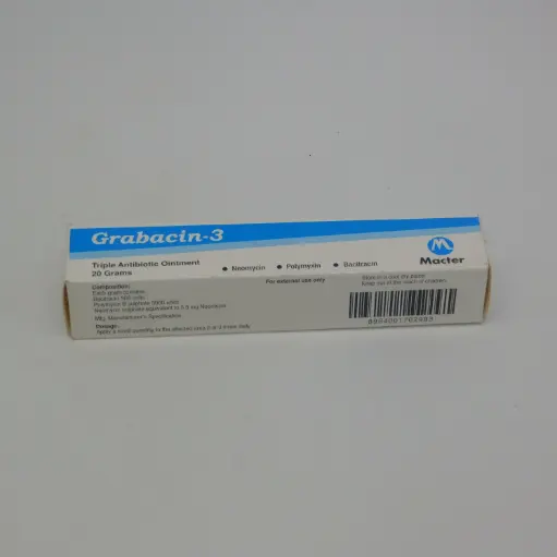 Neomycin/Polymyxin/Bacitracin Ointment 20gm (Grabacin-3)