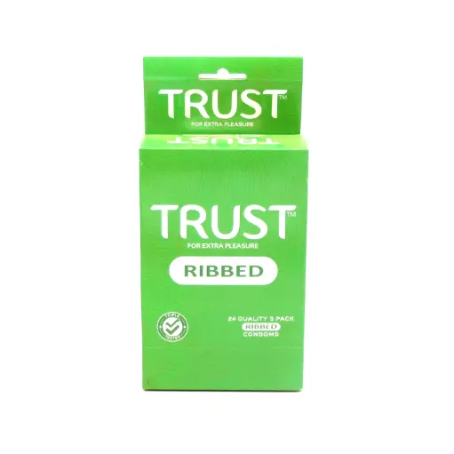 Ribbed Condoms (Trust)