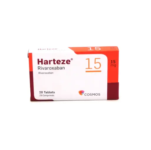 Rivaroxaban 15mg Tablets (Harteze)