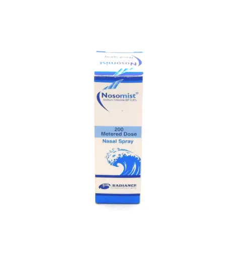 Sodium Chloride 0.9% Nasal Spray (Nosomist)