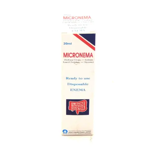 Sodium Citrate/Sodium Lauryl/Glycerine 20ml (Micro Enema)