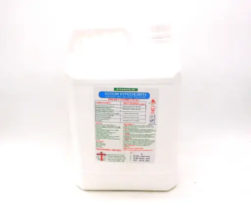 Sodium Hypochlorite 3.5% w/v 5 Litres (Faholo)