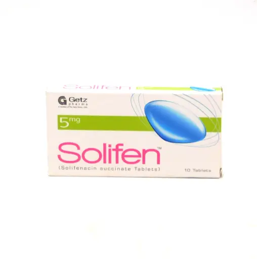 Solifenacin 5mg Tablets (Solifen)