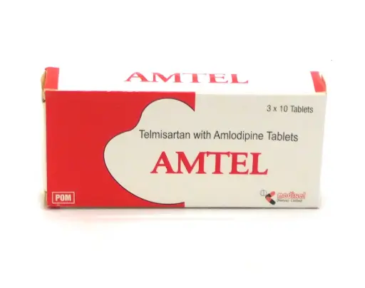 Telmisartan/Amlodipine 40mg/5mg Tablets (AMTEL 40/5)