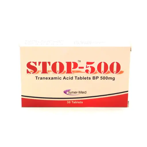 Tranexamic Acid 500mg Tablets (STOP 500)