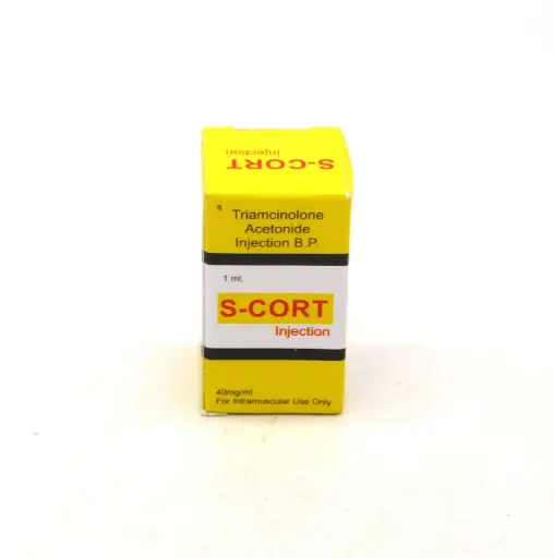 Triamcinolone Acetonide 40mg/ml Injection (S-Cort)