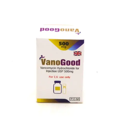 Vancomycin Hydrochloride 500mg Injection (Vanogood)