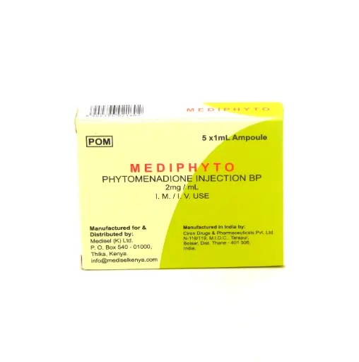 Vitamin K Injection 2mg/1ml (Mediphyto) 