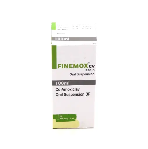 Amoxicillin/Clavulanate Potassium 228mg/5ml 100ml Syrup (Finemox)