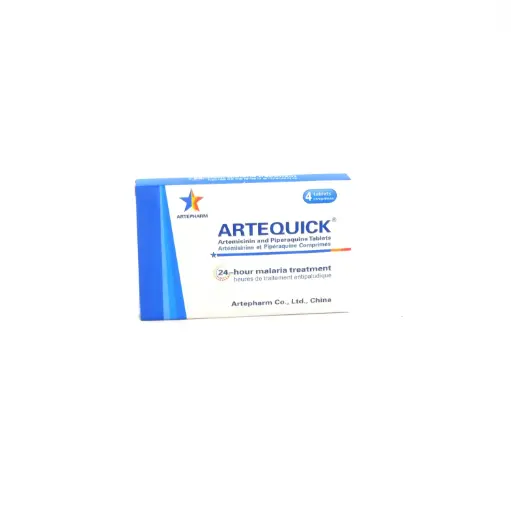 Artemisinin/Piperaquine 62.5/375mg Tablets (Artequick)