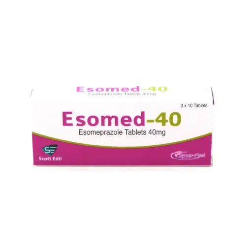 Esomeprazole 40mg Tablets (Esomed 40)