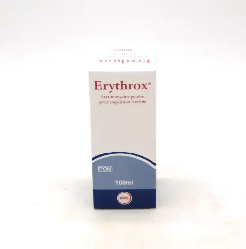 Erythromycin 125mg/5ml Dry Suspension 100ml (Erythrox)