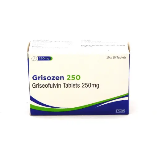 Griseofulvin 250mg Blister Tablets (Grisozen 250)
