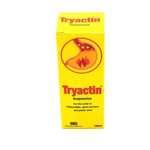 Aluminium Hydroxide/Magnesium Trisilicate 100ml (Tryactin)