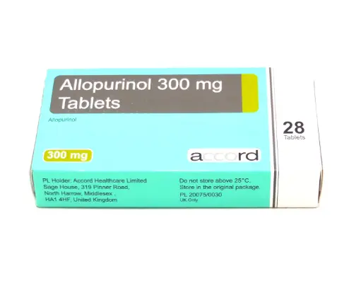 Allopurinol 300mg Tablets (Accord)