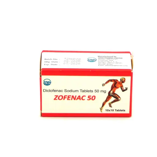 Diclofenac Sodium 50mg Tablets (Zofenac 50)